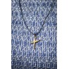 Croix Laiton doré