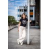 T-Shirt col rond - Noir - "PRC"