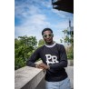 Sweat col rond - Noir - "PRC"