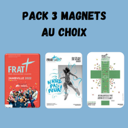 Pack de 3 magnets